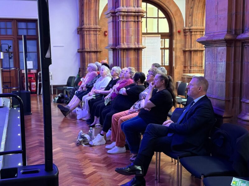 Jeremy Miles MS at the screening of 